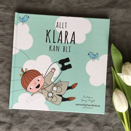 Personlig barnbok med barnets namn Personlig barnbok med barnets namn
