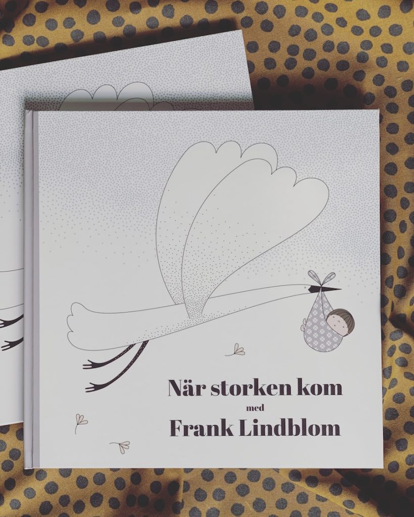 Personlig barnbok När storken kom med mig Personlig present dopgåva doppresent namngivningspresent Personlig barnbok När storken kom med mig Personlig present dopgåva doppresent namngivningspresent